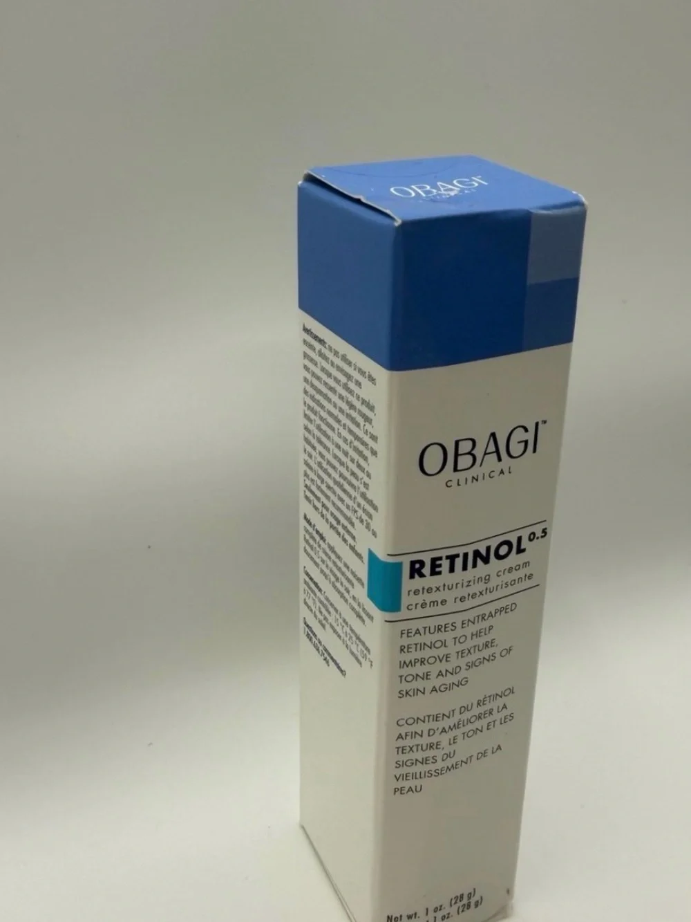 Obagi Clinical Retinol 0.5 Retexturizing Cream 1 oz - BRAND NEW UNOPENED